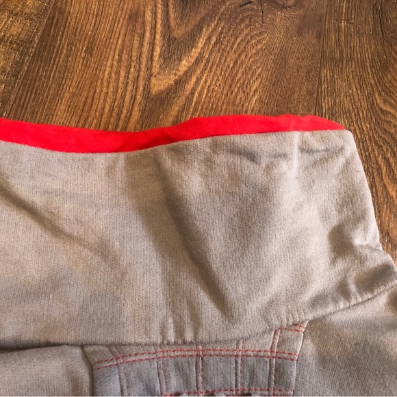 EUC cowl neck kangaroo pocket cozy sweatshirt small medium embroidery - Picture 4 of 6